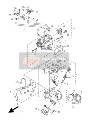 3D8139301000, Pipe Inlet Assembly, Yamaha, 0
