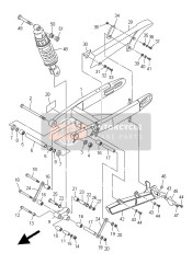 Bras arrière & Suspension