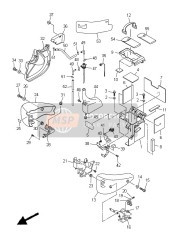 3D82172101P9, Cover, Side 2, Yamaha, 0