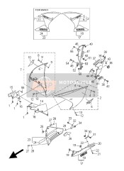 14B283C10000, Stopper, Rubber 1, Yamaha, 2