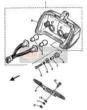 36Y84710E000, Taillight Unit Assy, Yamaha, 0