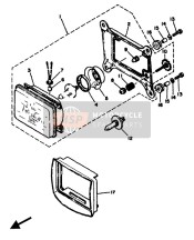 51L843320000, Feder, Schraube, Yamaha, 0