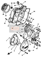 47X154611000, Joint,  Couvercle De, Yamaha, 0