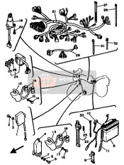 90445084J000, Slang (L1500), Yamaha, 1