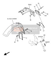 901590501800, Screw, Met Washer (1T4/2F3), Yamaha, 1