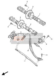 1AE122510000, Damper, Chain 1, Yamaha, 0