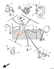 3LC823100100, Ignition Coil Assy, Yamaha, 1