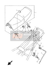 4KM2478E0100, Cable,  Crochet De Si, Yamaha, 0