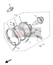 198843346000, Nut, Adjusting, Yamaha, 4