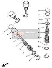 51Y121110100, Valve, Intake, Yamaha, 0