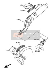 5RB147660000, Rondelle,  Protecteur, Yamaha, 2