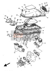 977075052500, Vis Tete Fraisee, Yamaha, 1