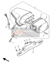 2AE847210000, • . Lens, Taillight, Yamaha, 0