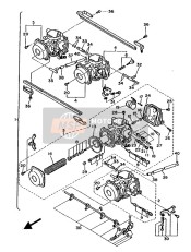 1HX142510000, • . Nipple, Yamaha, 2