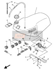 2K5245000000, Fuel Cock Assy 1, Yamaha, 2