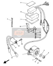 901050603500, Schraube, Mit Scheibe, Yamaha, 0