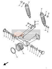 Bras arrière & Suspension