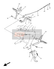 901090803400, Perno D'Articolazione, Yamaha, 0