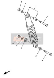 Suspension arrière