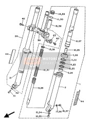 48Y231450000, Wellendichtring, Yamaha, 1