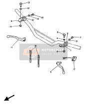 23X839220100, Leva 2, Yamaha, 2