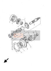 Middle Drive Gear