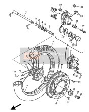 Roue avant