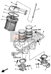 22U144690000, Funnel, Air, Yamaha, 2