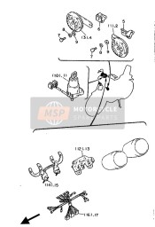 1RM835090000, Steckerkabel, Yamaha, 0