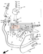 901702209400, Ecrou, Yamaha, 1