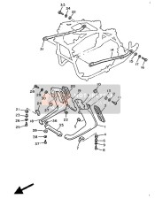 26H2837Y0000, Grill, Air Outlet 4, Yamaha, 0