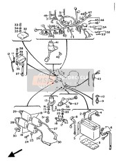 26H821150000, Wire, Plus Lead, Yamaha, 0