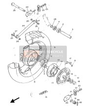 2AK254120000, Washer, Yamaha, 1