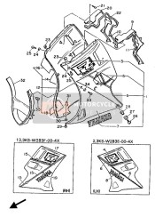 977075061400, Screw,  Pan Tap.2 Slit, Yamaha, 1