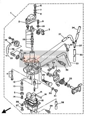 30X143840000, Gasket, Float Chamber, Yamaha, 1