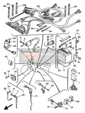 51Y821220000, Siege,  Batterie, Yamaha, 2