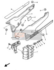 Couvercle latéral & Cuve à mazout