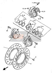 BREMSE VORNE & BREMSSATTEL