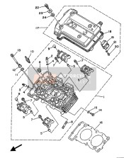 3LD111810000, Gasket, Cylinder Head 1, Yamaha, 1