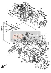 1TA143490000, Pipe, Yamaha, 1