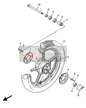 Roue avant