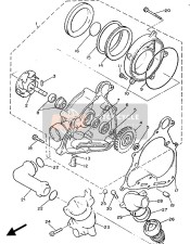 11H124120000, Joint,  Thermostat, Yamaha, 3