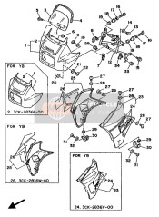 970070602200, Boulon, Yamaha, 2