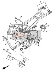 956141010000, Boulon, Yamaha, 3