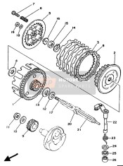 902011421700, Washer, Plate, Yamaha, 1