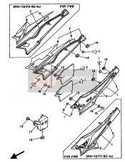 2RH217470000, Tampone, Yamaha, 2