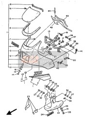 992460016000, Embleme,  Yamaha, Yamaha, 1