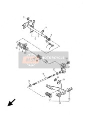 3SX181151000, Rod, Shift, Yamaha, 2