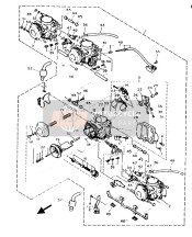 3G21423A7600, Hauptduse, Yamaha, 2