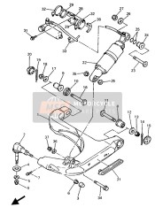 953071690000, Ecrou, Yamaha, 1